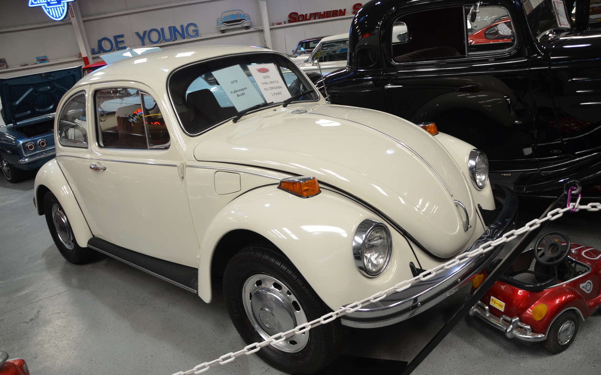 <p>Pour repr&eacute;senter l'Allemagne, cette Volkswagen Beetle 1970.</p>