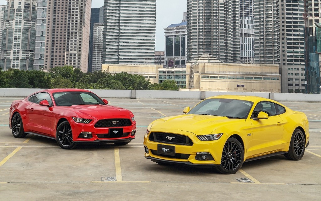 <p>Ford Mustang 2017 - Malaisie</p>