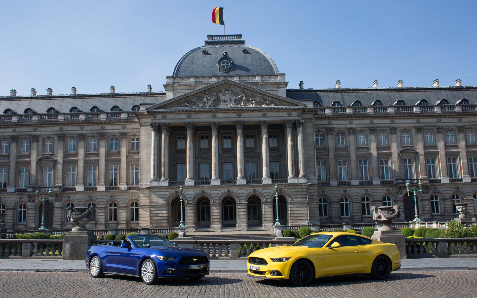 <p>2017 Ford Mustang in Belgium</p>