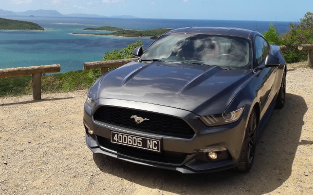 <p>2017 Ford Mustang in New Caledonia</p>