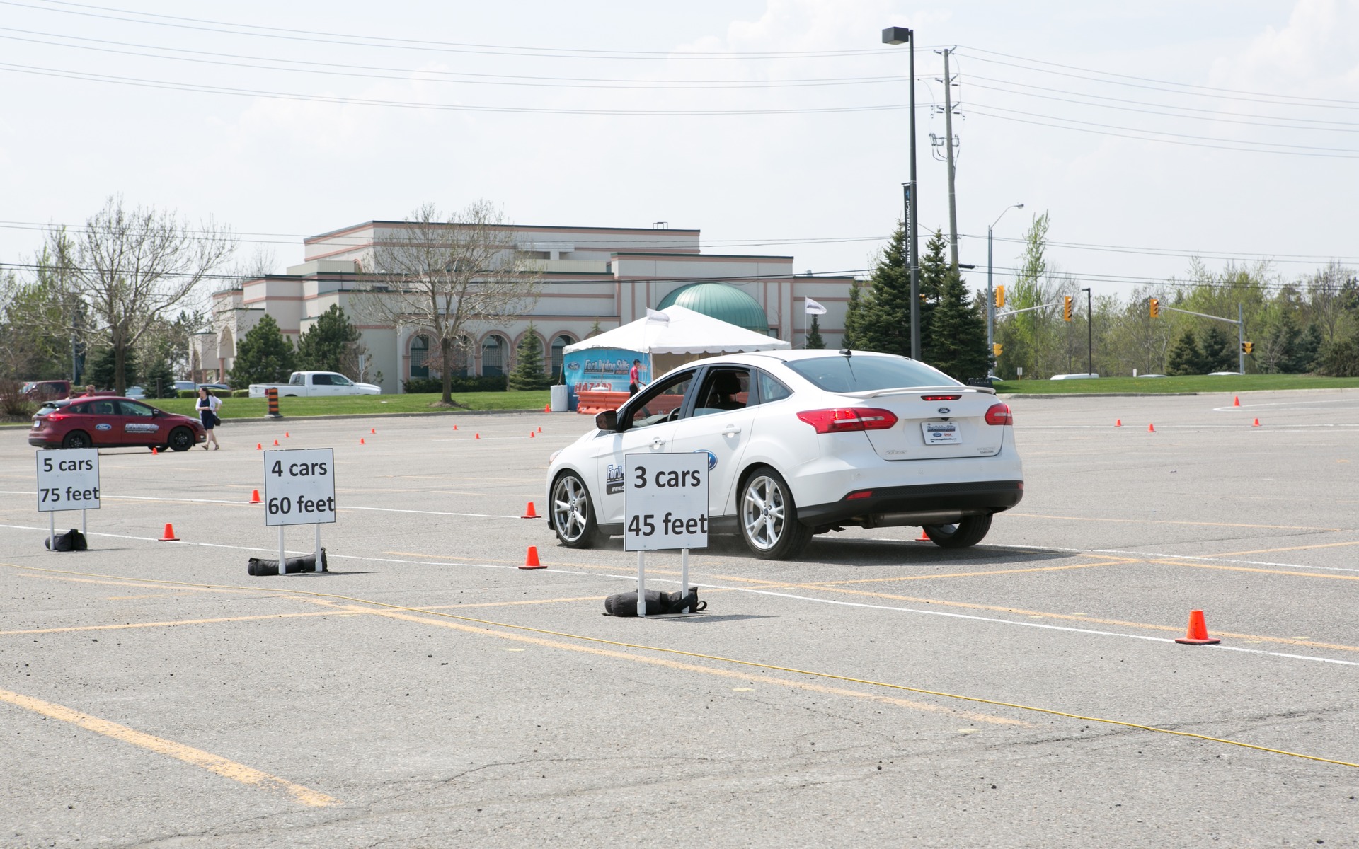 <p>Ford teaches students Driving Skills for Life.</p>
