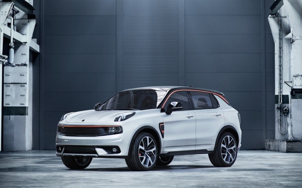 <p>LYNK &amp; CO 01, owned by Geely</p>