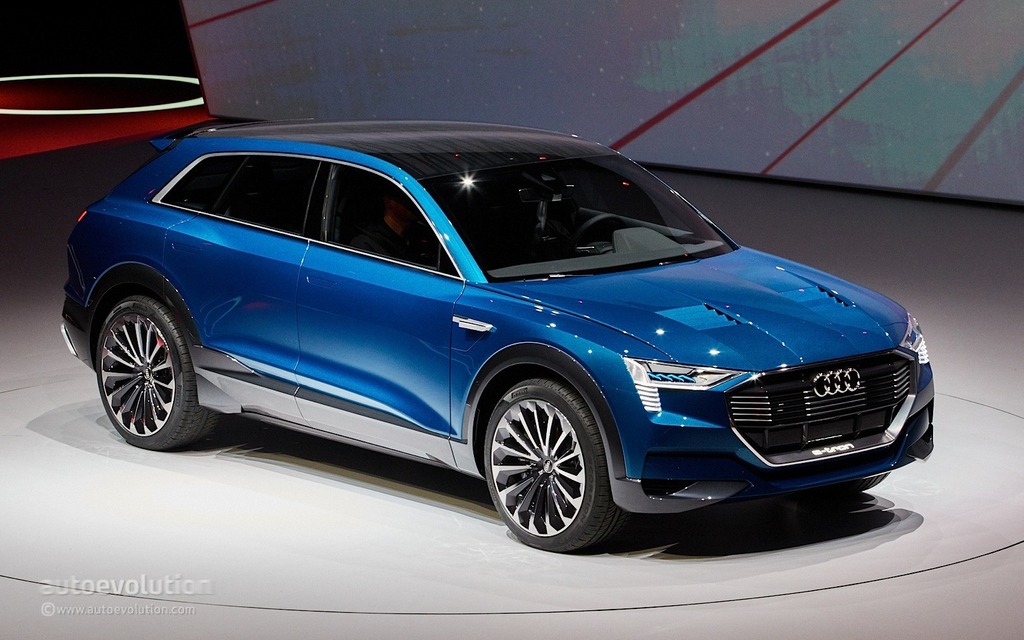<p>Audi A6 e-tron concept</p>