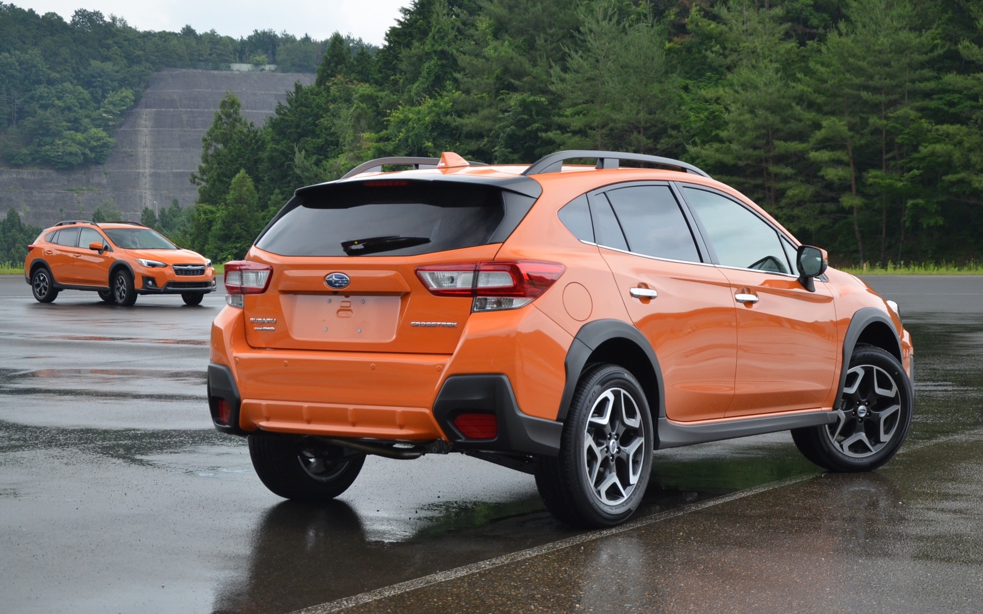 <p>Subaru Crosstrek 2018 - Nouvelle couleur Orange soleil pour 2018.</p>