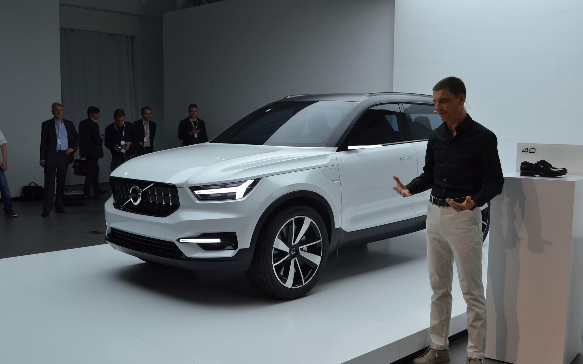 <p>Le Volvo XC40, un XC90 ayant r&eacute;tr&eacute;ci au lavage?</p>