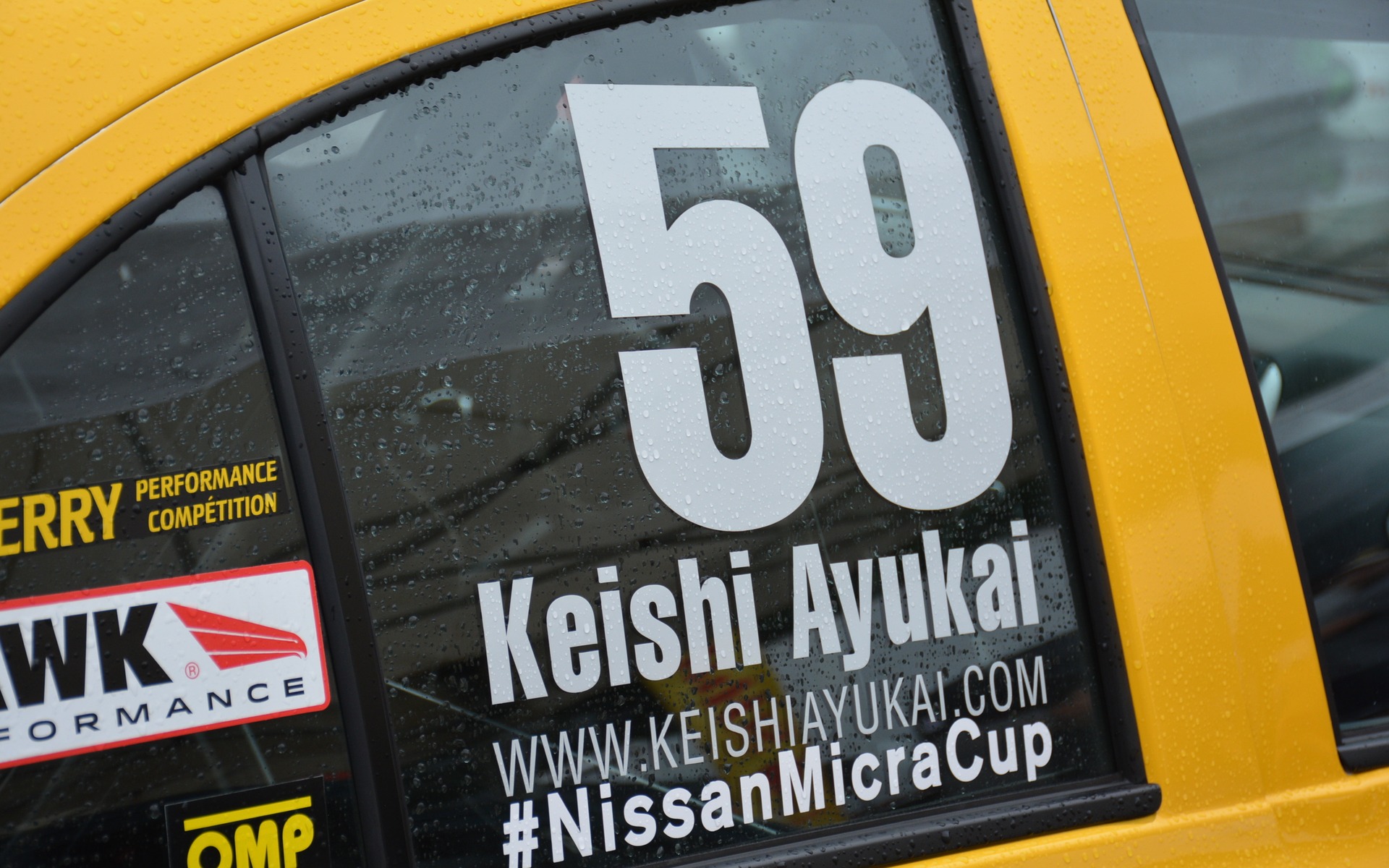 <p>Keishi Ayukai, Nissan Micra Cup</p>