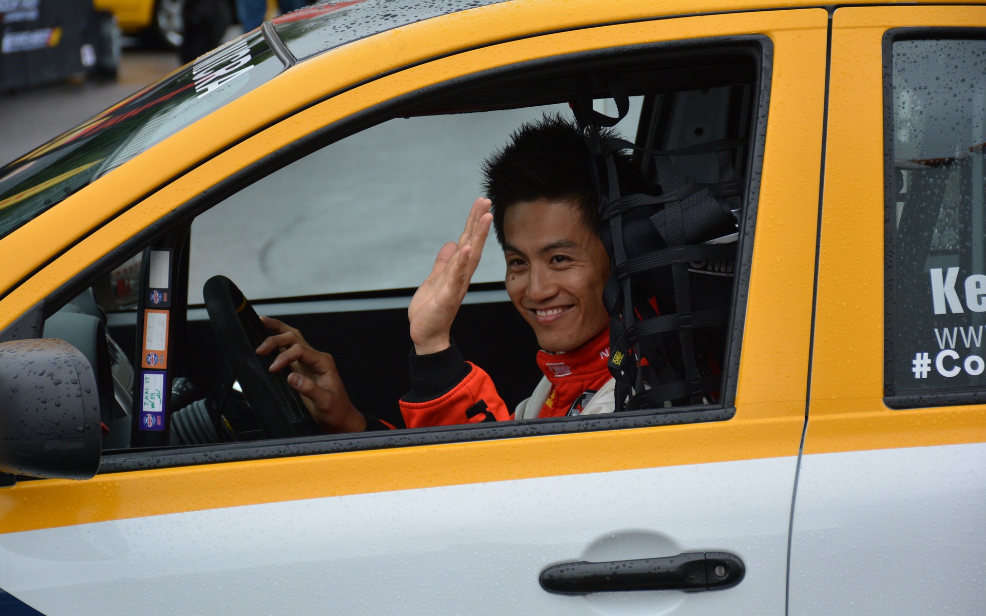 <p>Keishi Ayukai, Nissan Micra Cup</p>