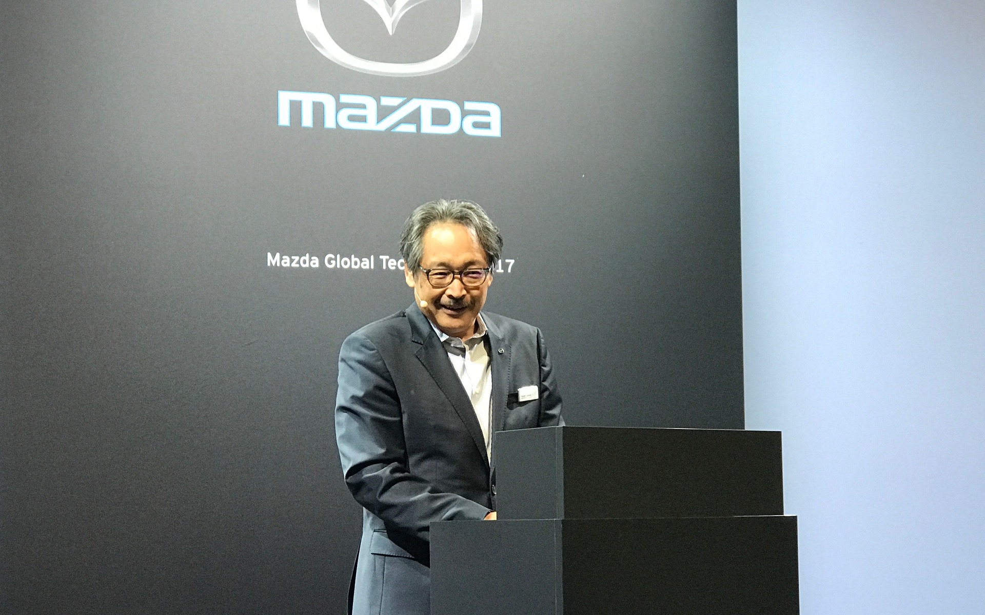 <p>Kiyoshi Fujiwara, senior manager of the R&amp;D department at Mazda.</p>