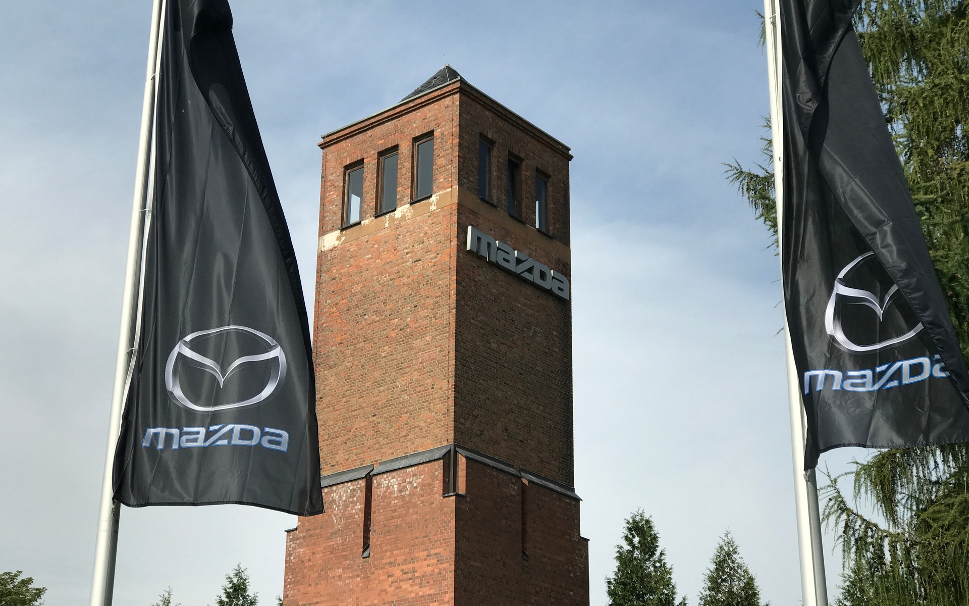 <p>Mazda's R&amp;D centre in Frankfurt, Germany.</p>