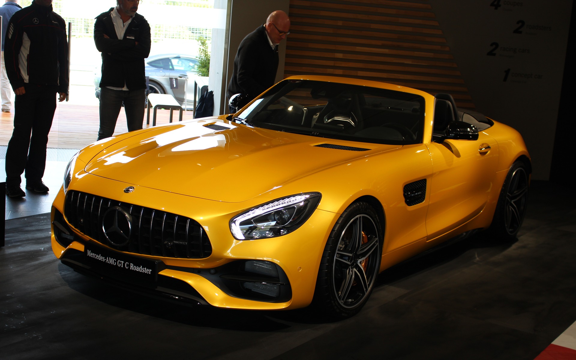 <p>2018 Mercedes-AMG GT C Roadster</p>