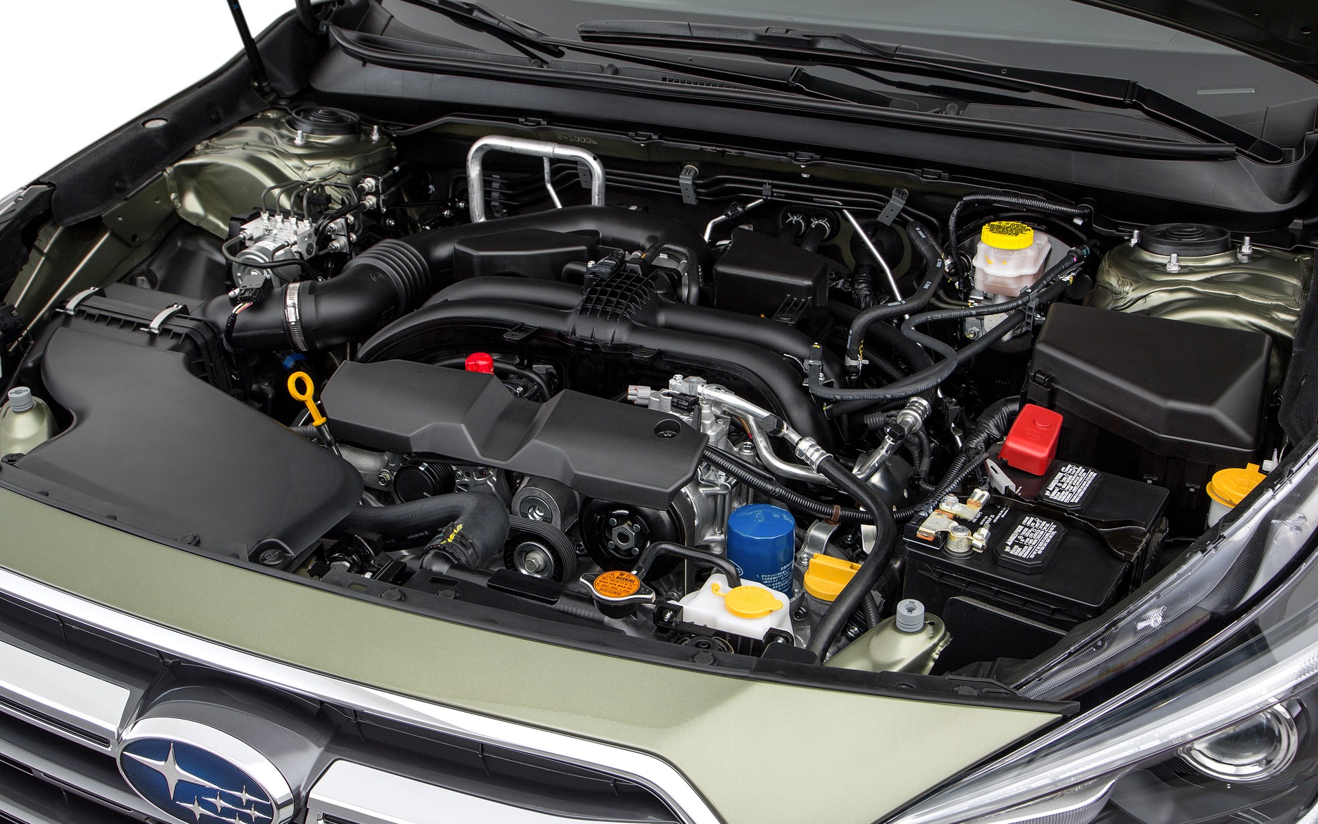 <p>2018 Subaru Outback. 2.5-litre four-cylinder engine.</p>