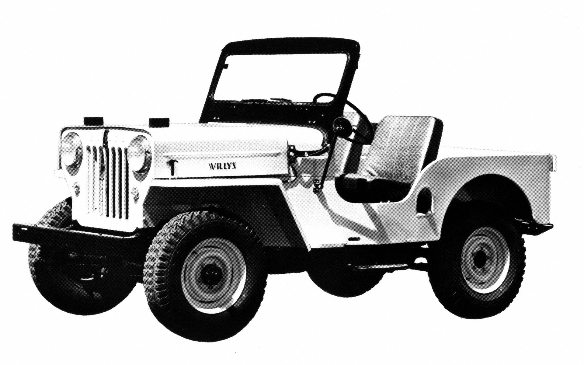 <p>Jeep CJ-3B 1953</p>