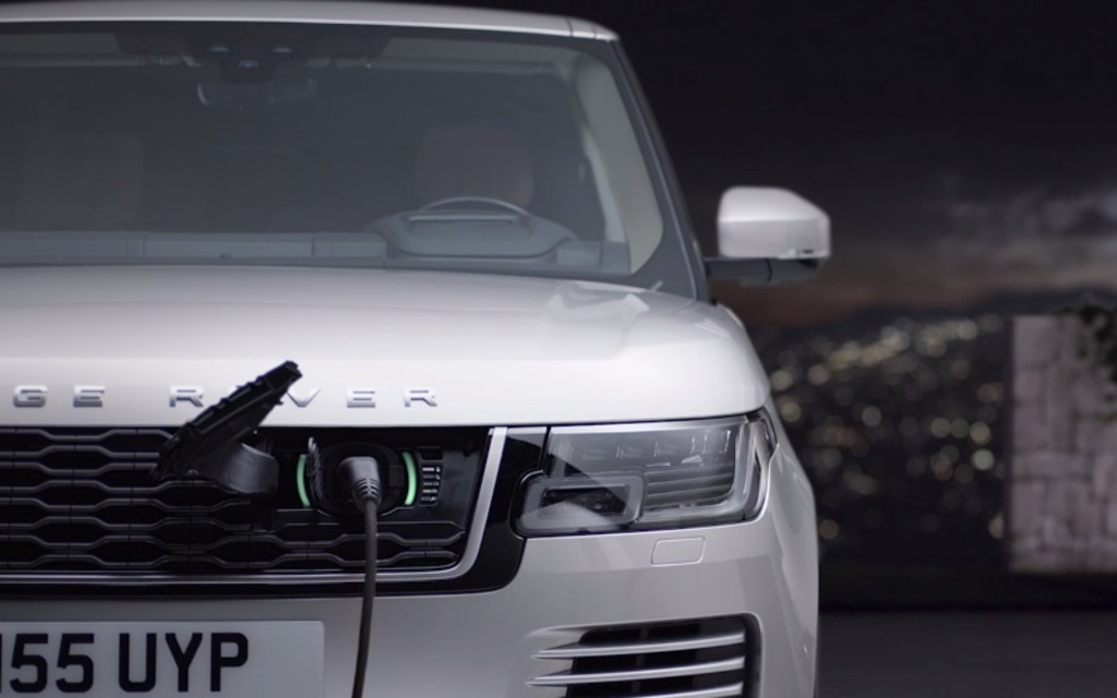 <p>Range Rover P400e hybride rechargeable 2019</p>