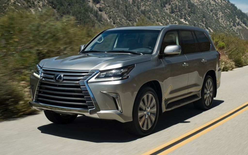 <p>The LX 570, current flagship SUV at Lexus.</p>
