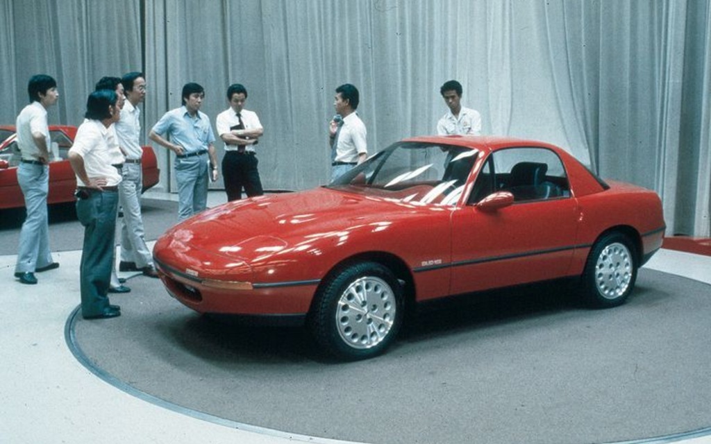<p>Le premier concept de la Mazda MX-5</p>