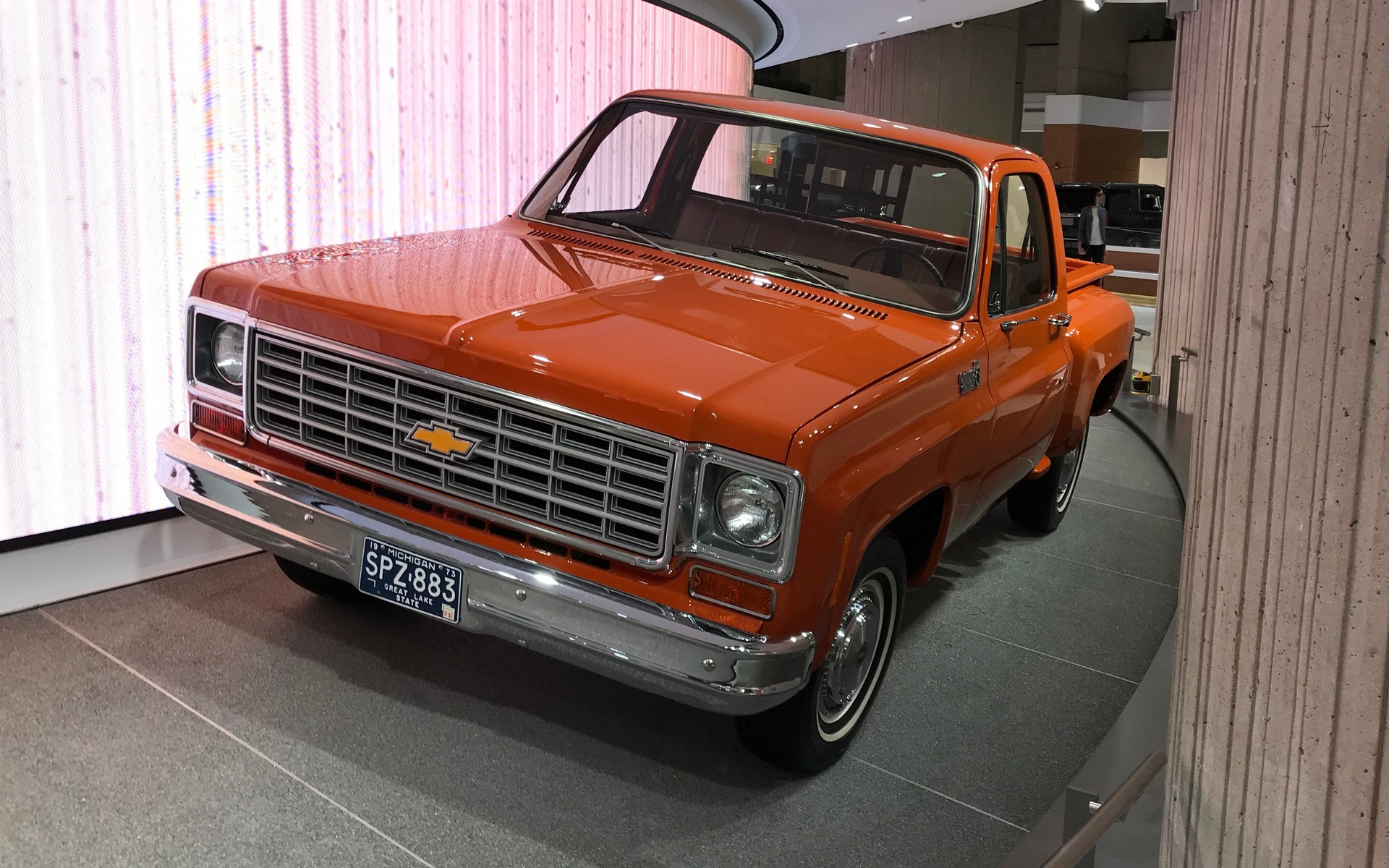 <p>Renaissance Center : Chevrolet C-10&nbsp;1975, 1/2 tonne</p>