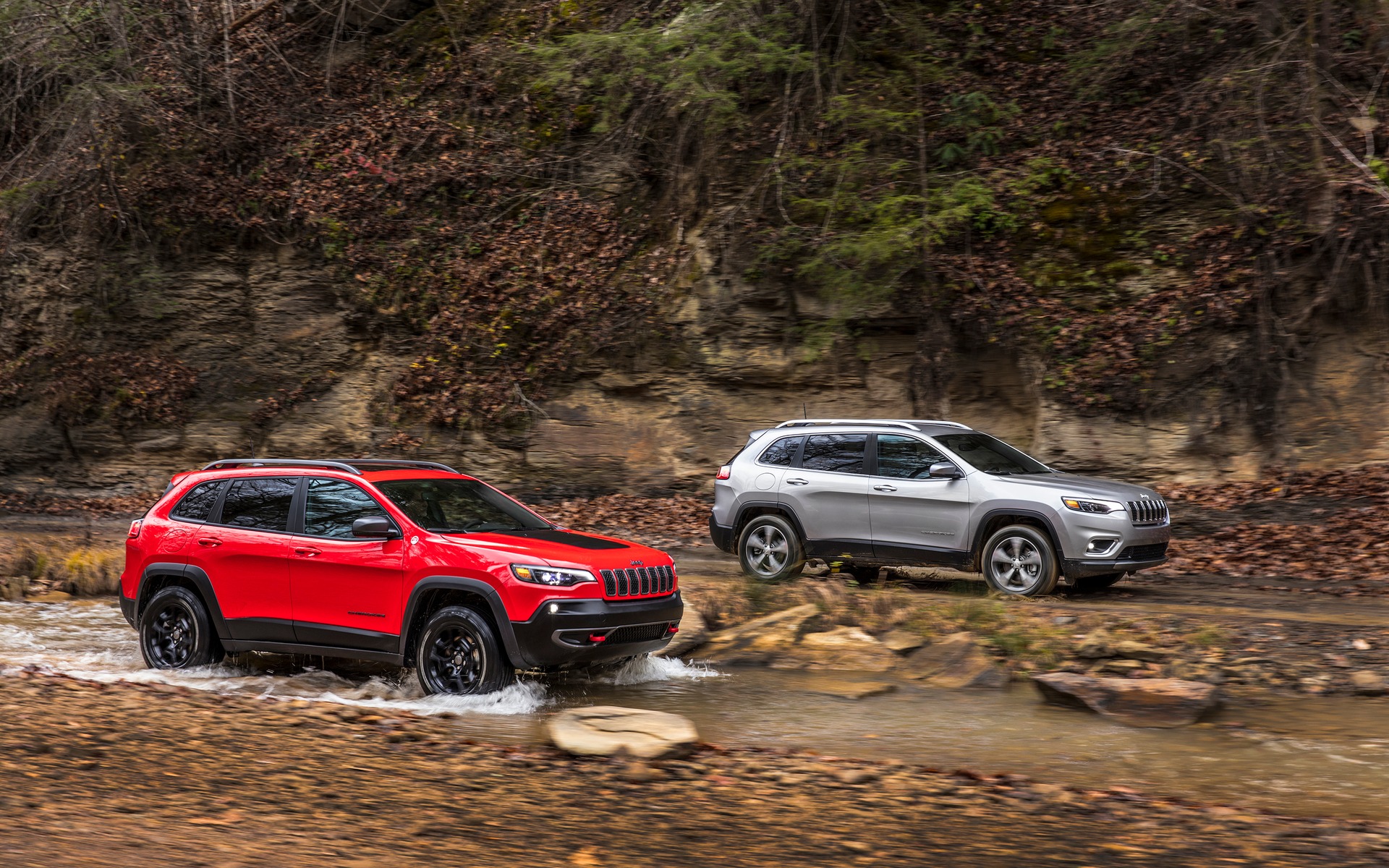 <p>The refreshed 2019 Jeep Cherokee Trailhawk and Limited</p>