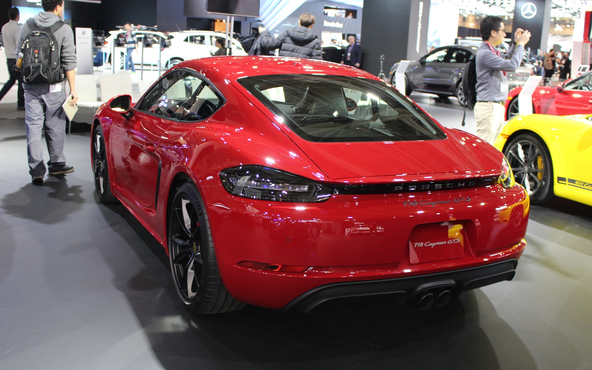 <p>2018 Porsche 718 Cayman GTS</p>