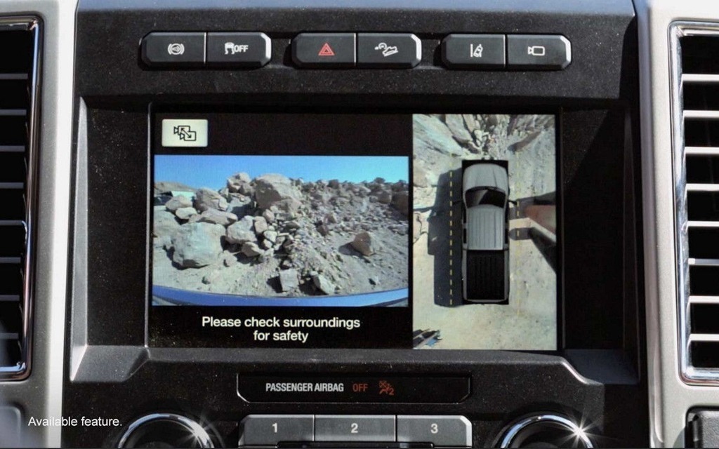 Parking voiture vue panoramique système de caméra 360 degrés avec contrôle  4