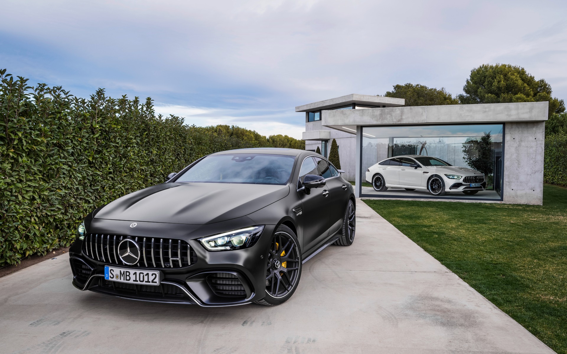 <p>2019 Mercedes-AMG GT 63 S 4MATIC+ and GT 53 4MATIC+</p>