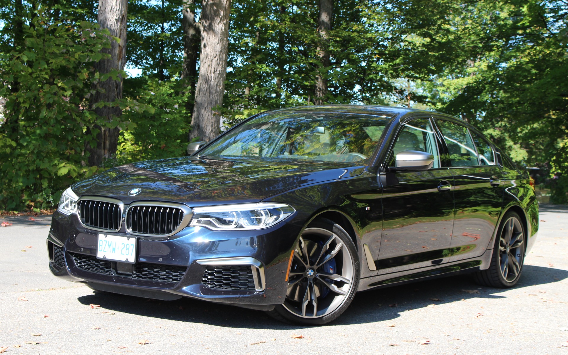 2018 Bmw M550i Xdrive Not Quite An M5 But Close The Car Guide