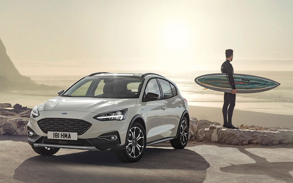 <p>Ford Focus Active destined for Europe</p>
