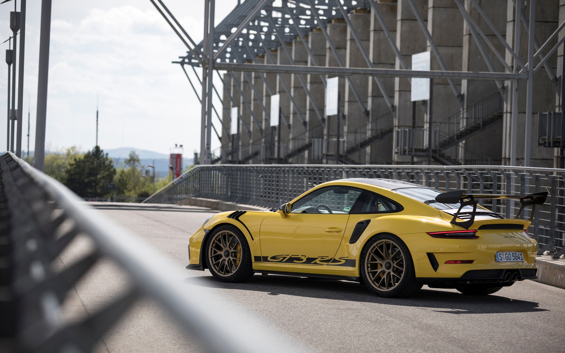 <p>Porsche 911 GT3 RS 2019 - La GT3 RS en couleur Jaune vitesse.</p>