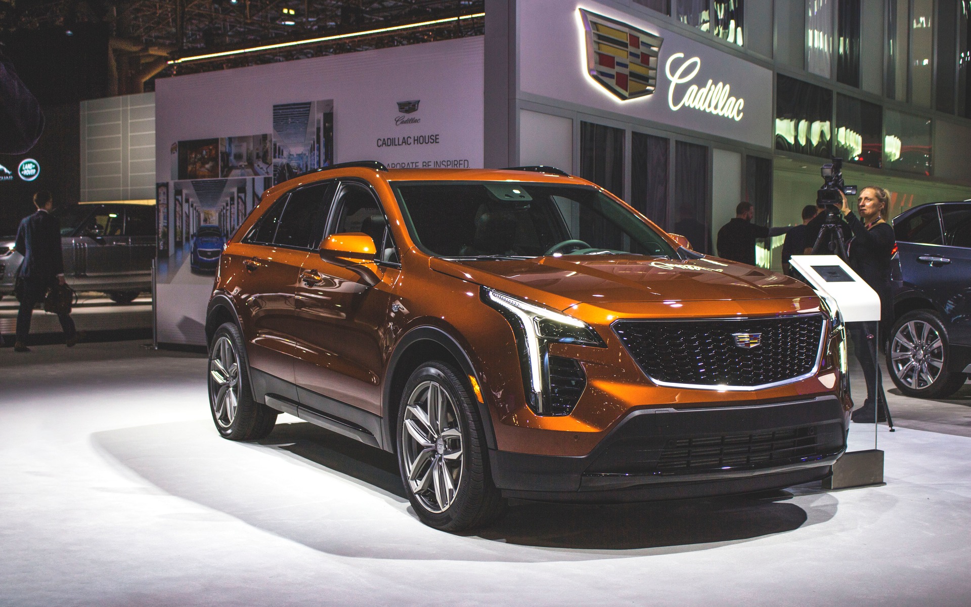 <p>Launch of the 2019 Cadillac XT4 in New York</p>
