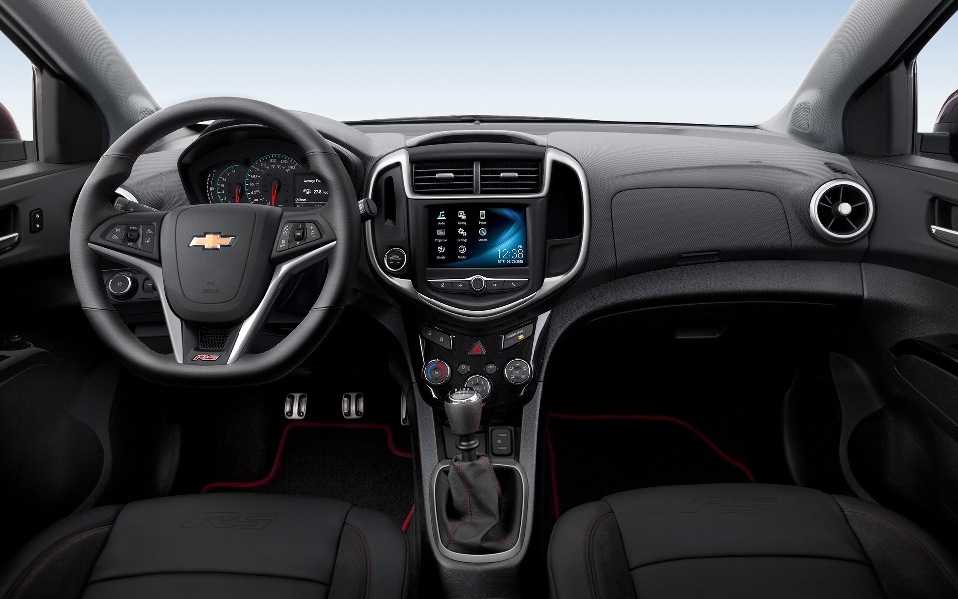 <p>Chevrolet Sonic interior</p>