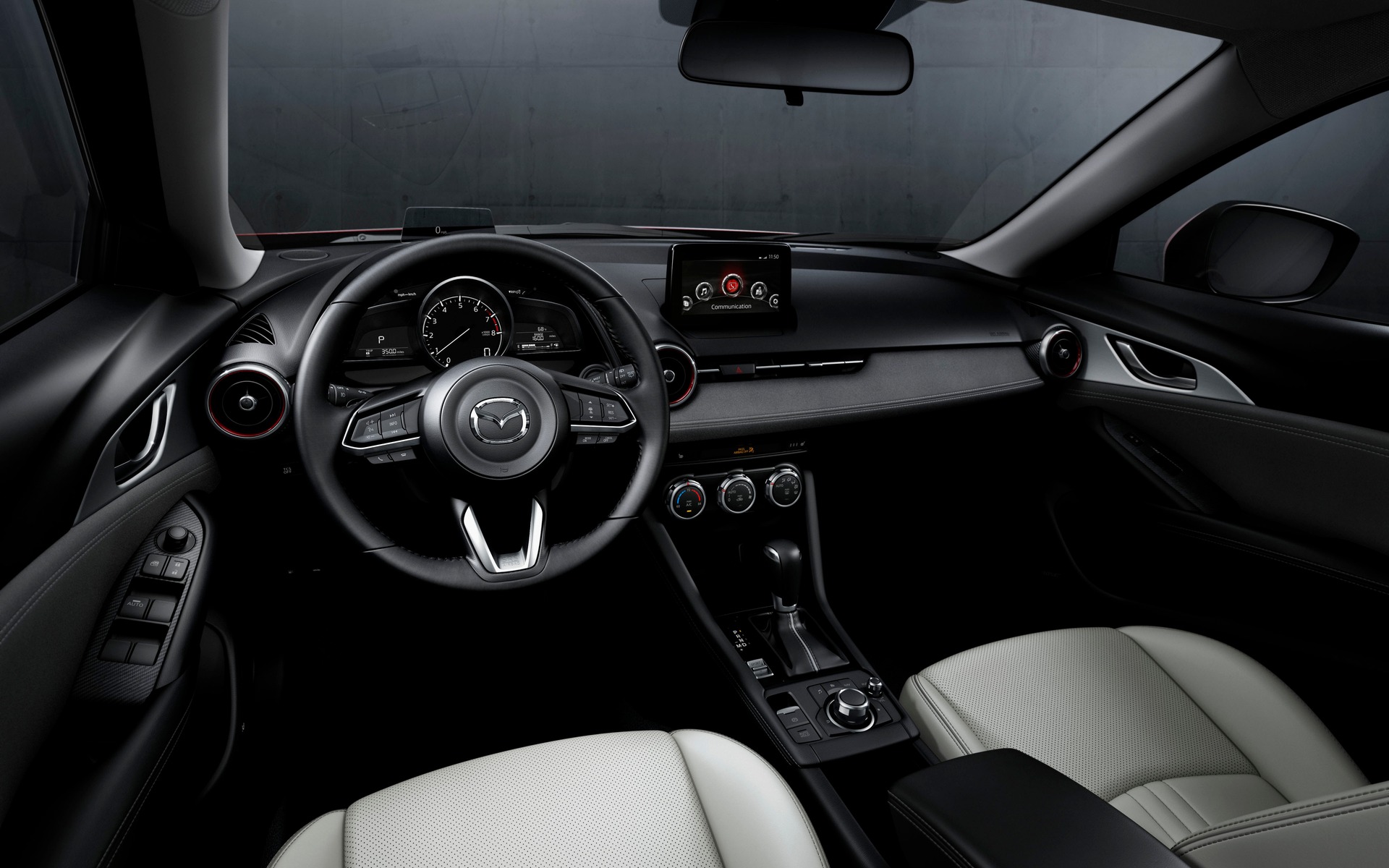<p>2019 Mazda CX-3 interior</p>