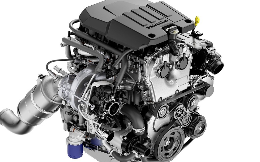 <p>2.7L Turbo 4-cylinder engine</p>