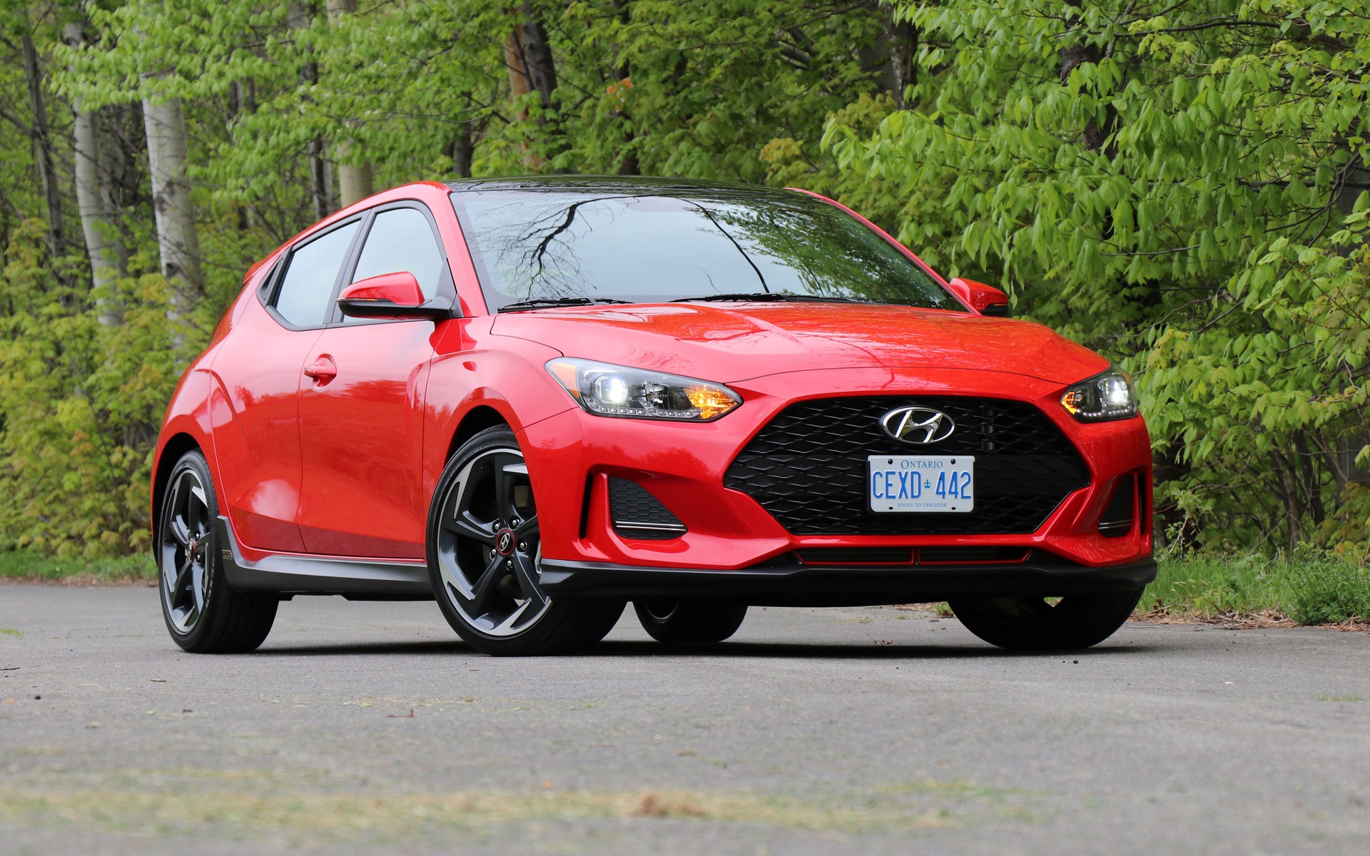 hyundai veloster turbo red