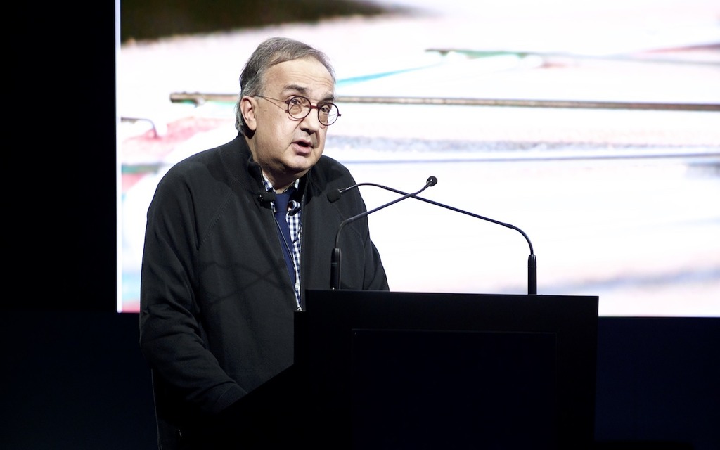 Le PDG de Fiat-Chrysler Automobiles, Sergio Marchionne