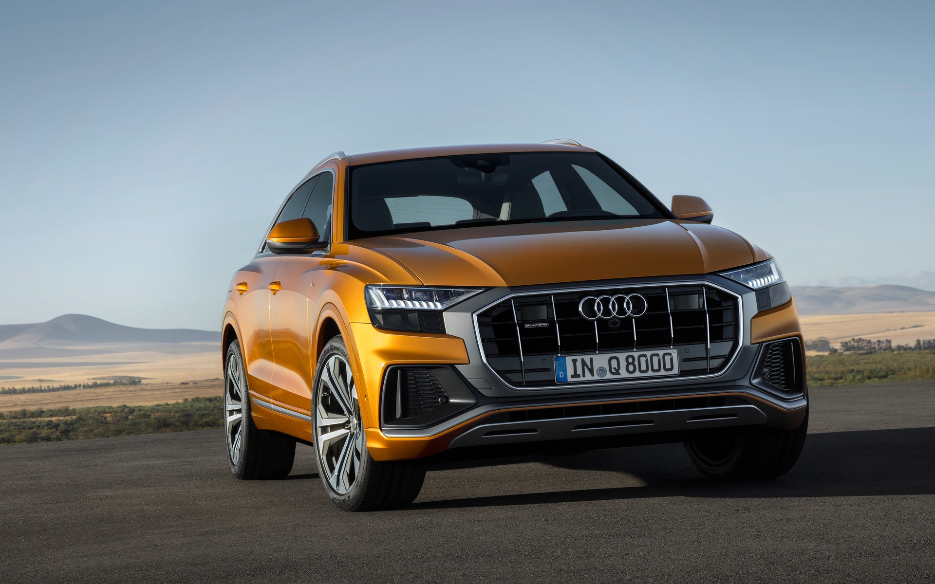<p>The new face of Audi SUVs</p>