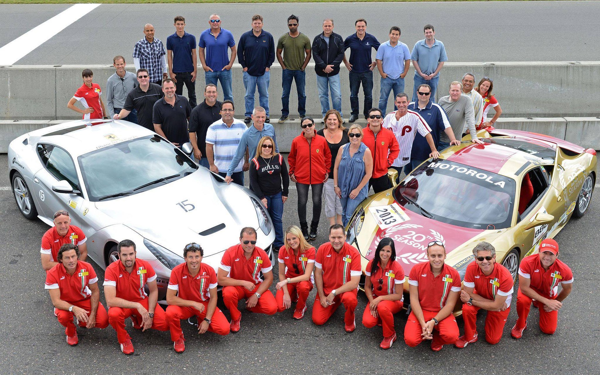 <p>2013 - Ferrari Challenge JF et LP Dumoulin</p>