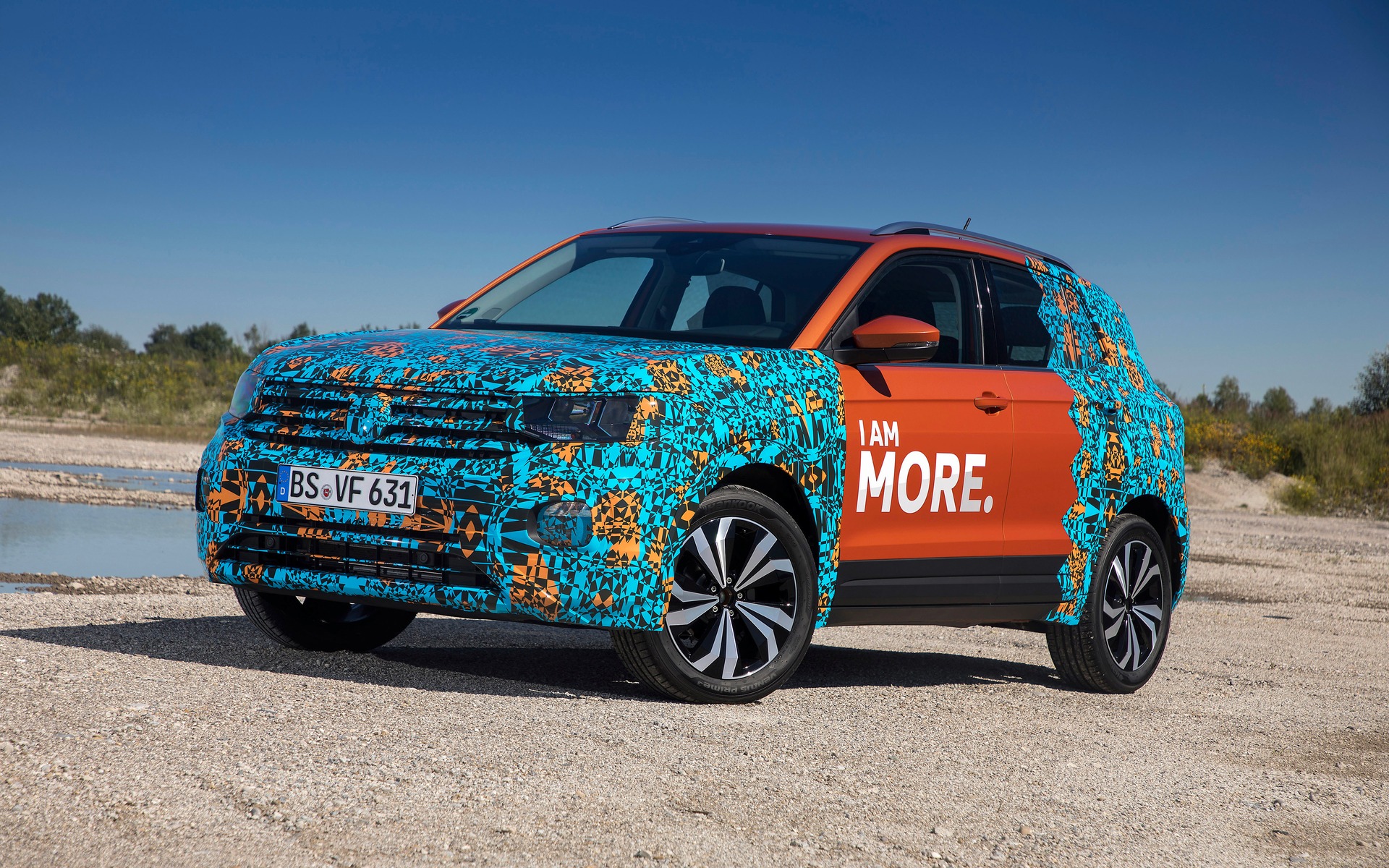 Prototype of the new Volkswagen T-Cross