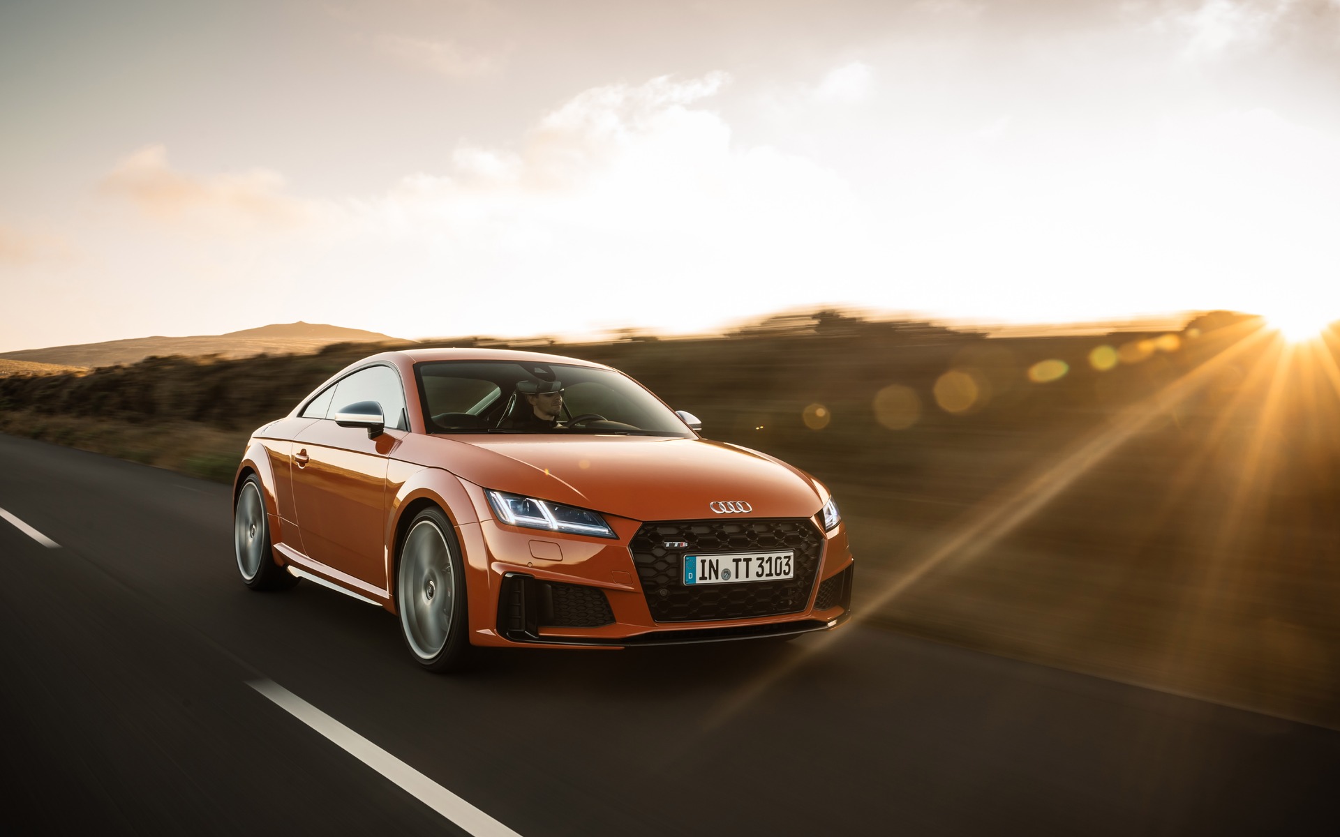 <p>2019 Audi TTS Coupe - Postcard from the Isle of Man.</p>