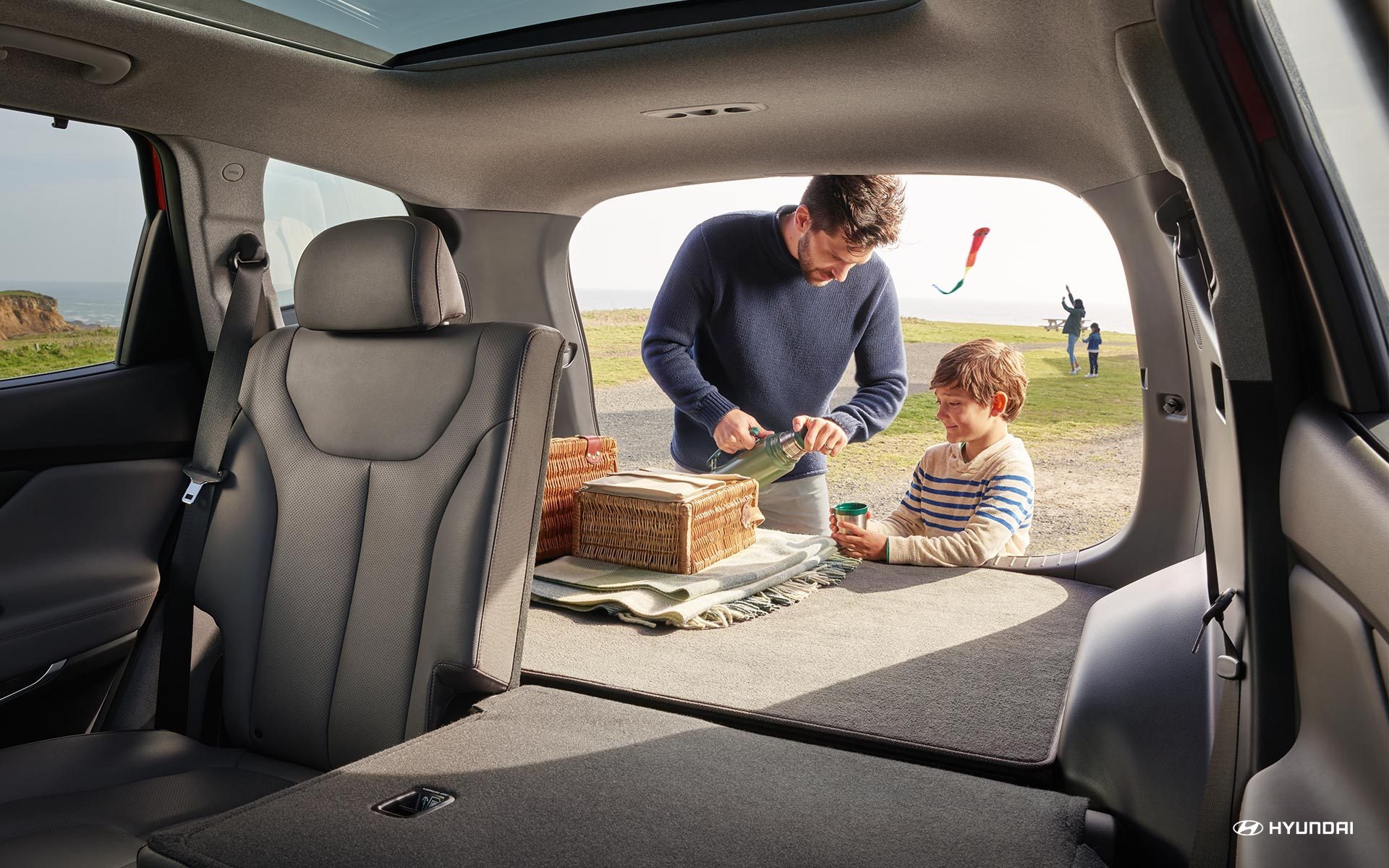 <p>Le Hyundai Santa Fe 2019, plus pratique pour les familles</p>