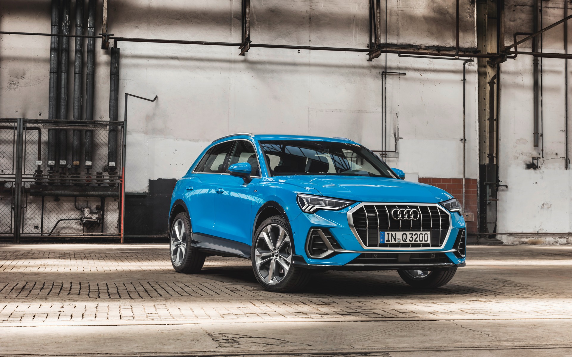 <p>Audi Q3&nbsp;2019 avec sa nouvelle calandre</p>