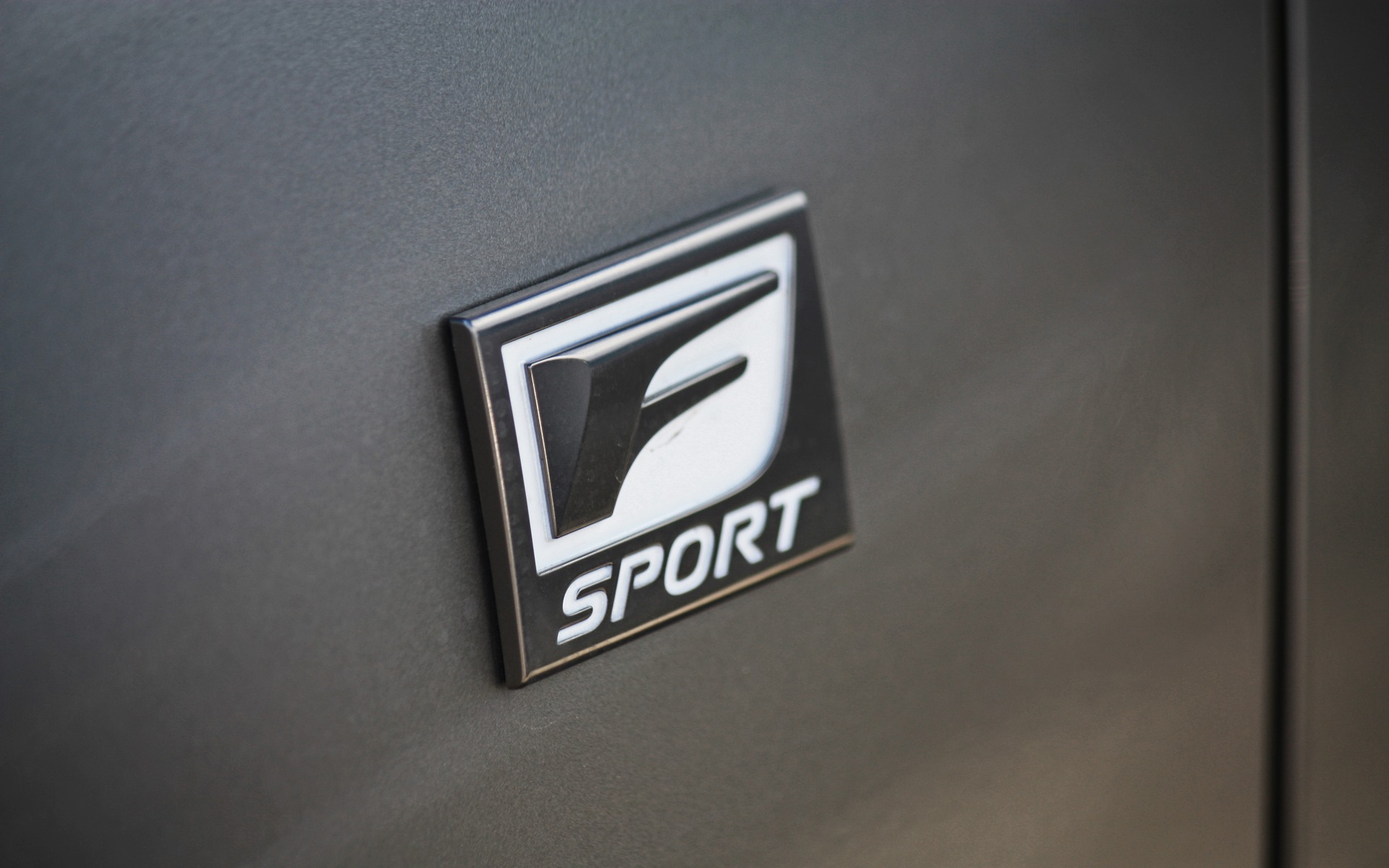 <p>F Sport badge applied to all F Sport models from Lexus</p>