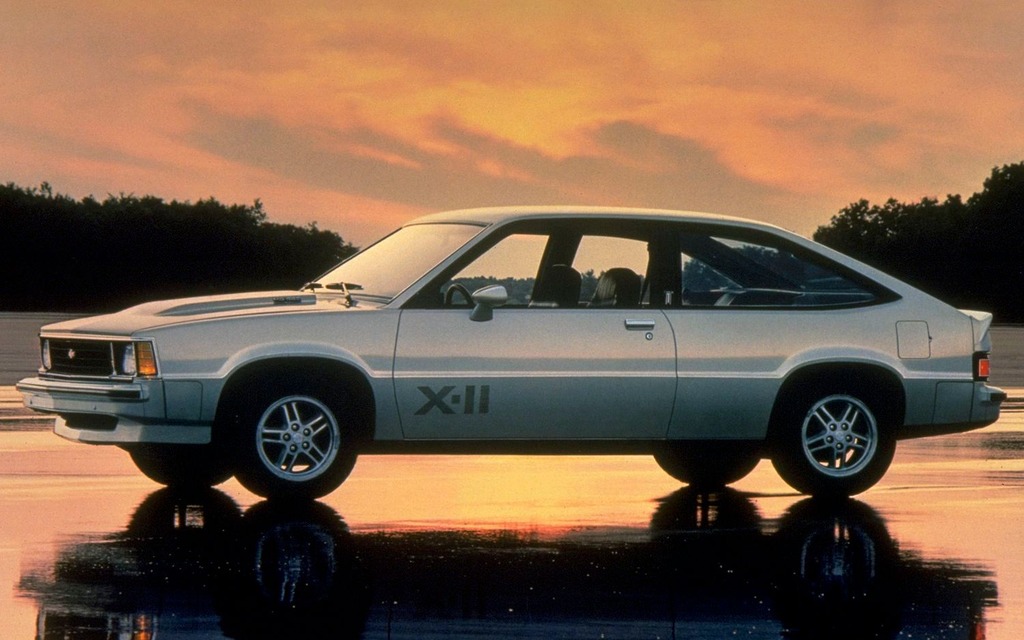 <p>La Chevrolet Citation 1980, dans sa version sportive X-II</p>
