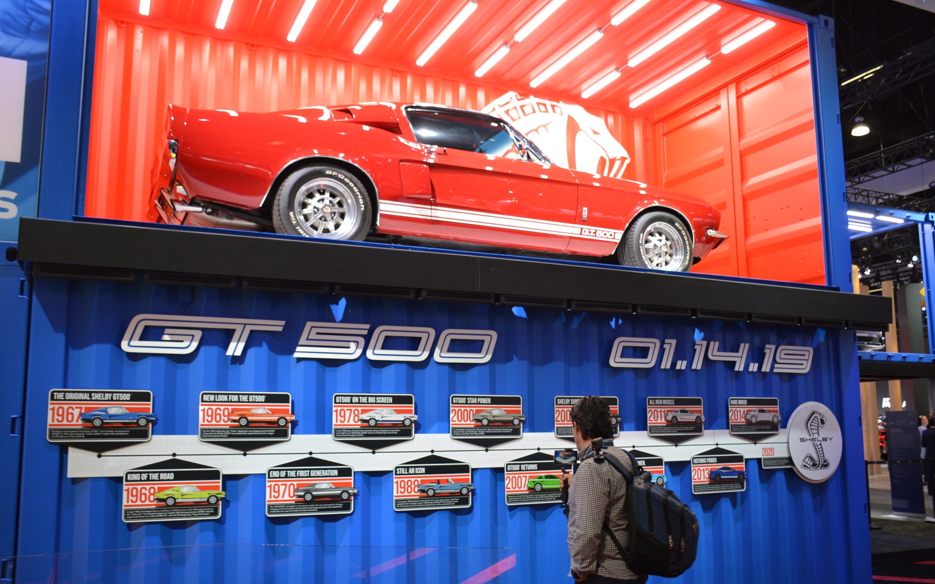 <p>Le kiosque Ford au Salon de l'auto de Los Angeles</p>