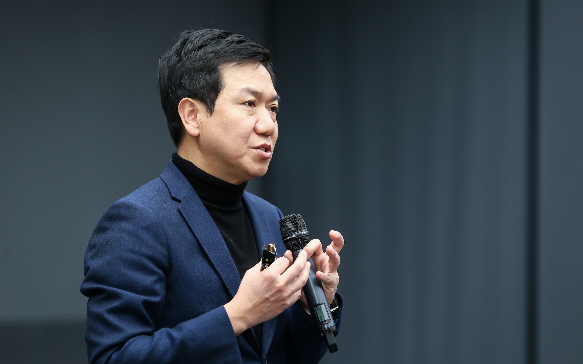 <p>Sangyup Lee, un des designers en chef du group Hyundai.</p>