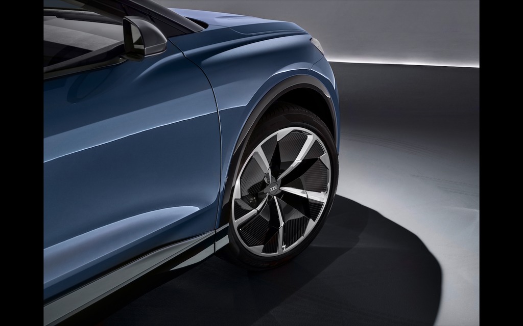 <p>Audi Q4 e-tron concept</p>