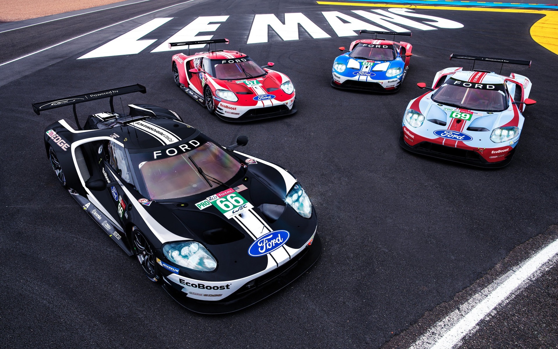 Ford Reveals Four Celebration Gts Ahead Of Le Mans 24 Hours The Car Guide