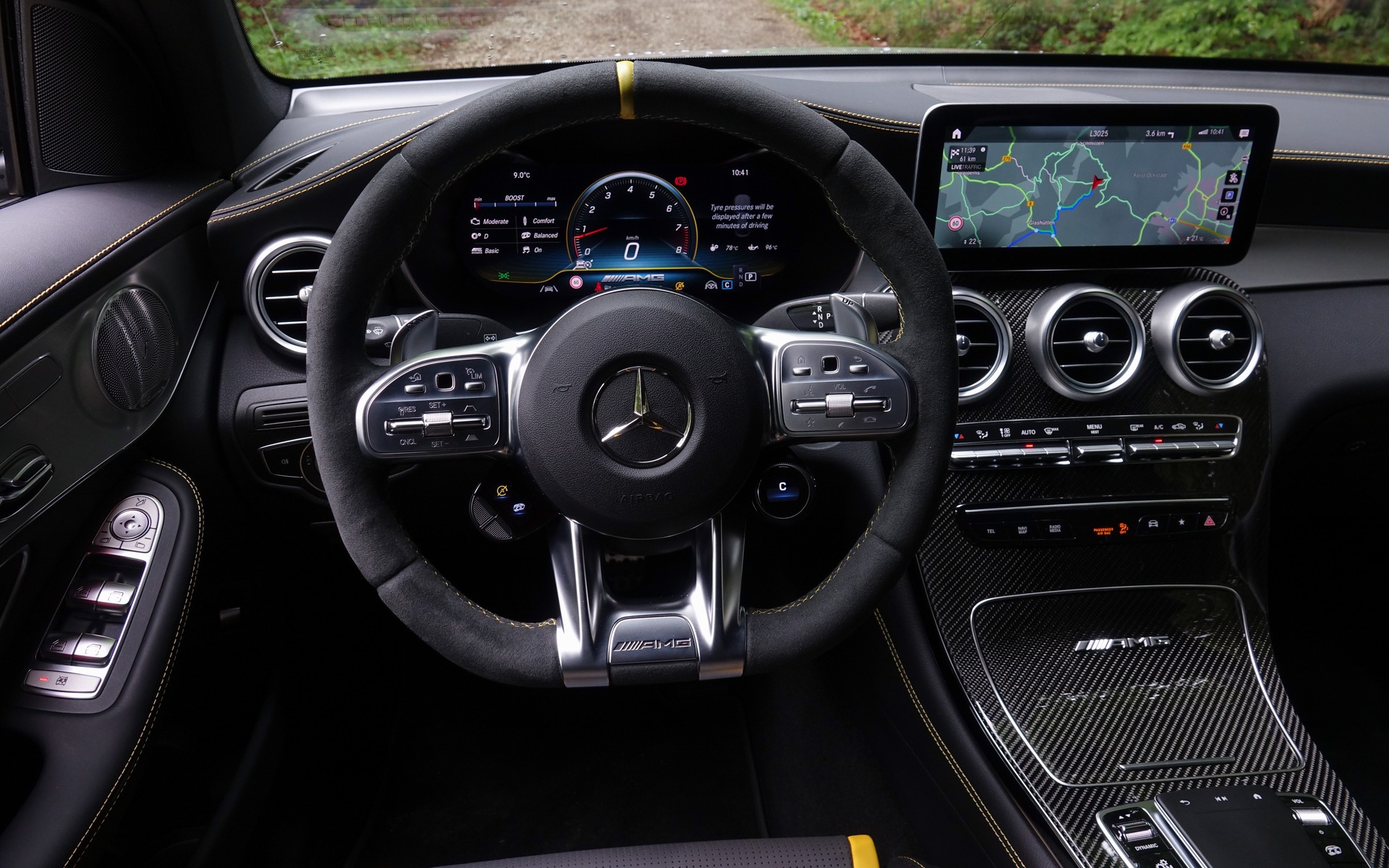 <p>2020 Mercedes-AMG GLC 63 S Coupe</p>