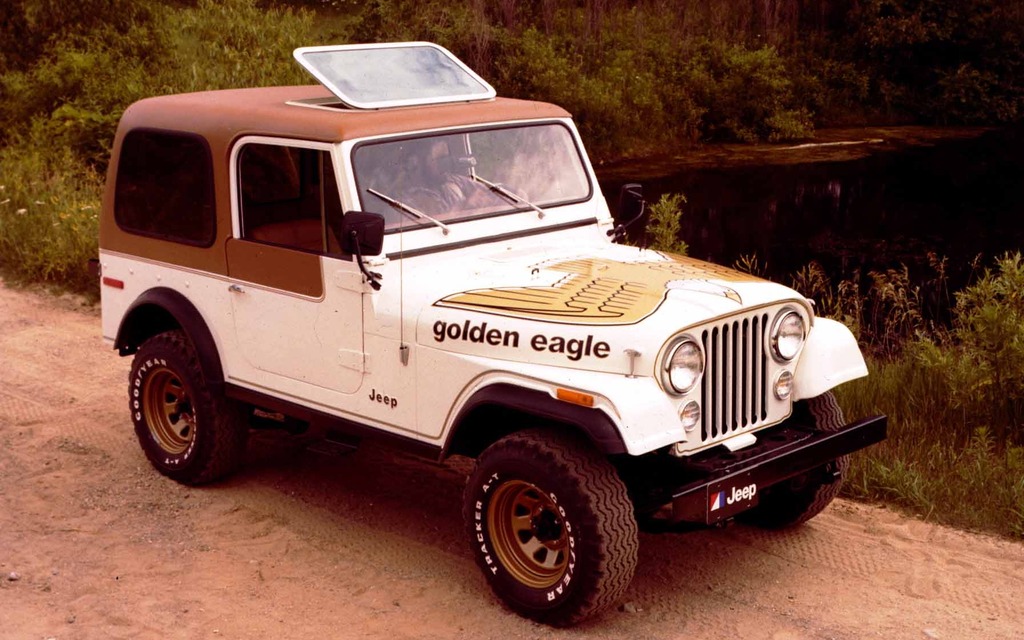 <p>CJ-7&nbsp;1979 Golden Eagle</p>