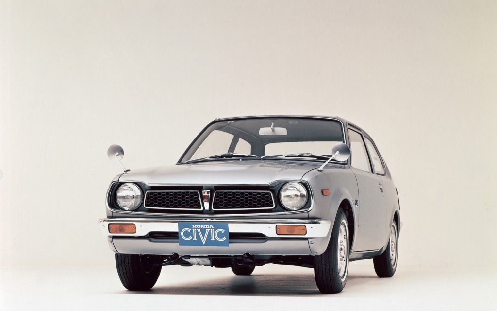 <p>La Civic 1972 distribu&eacute;e au Japon.</p>