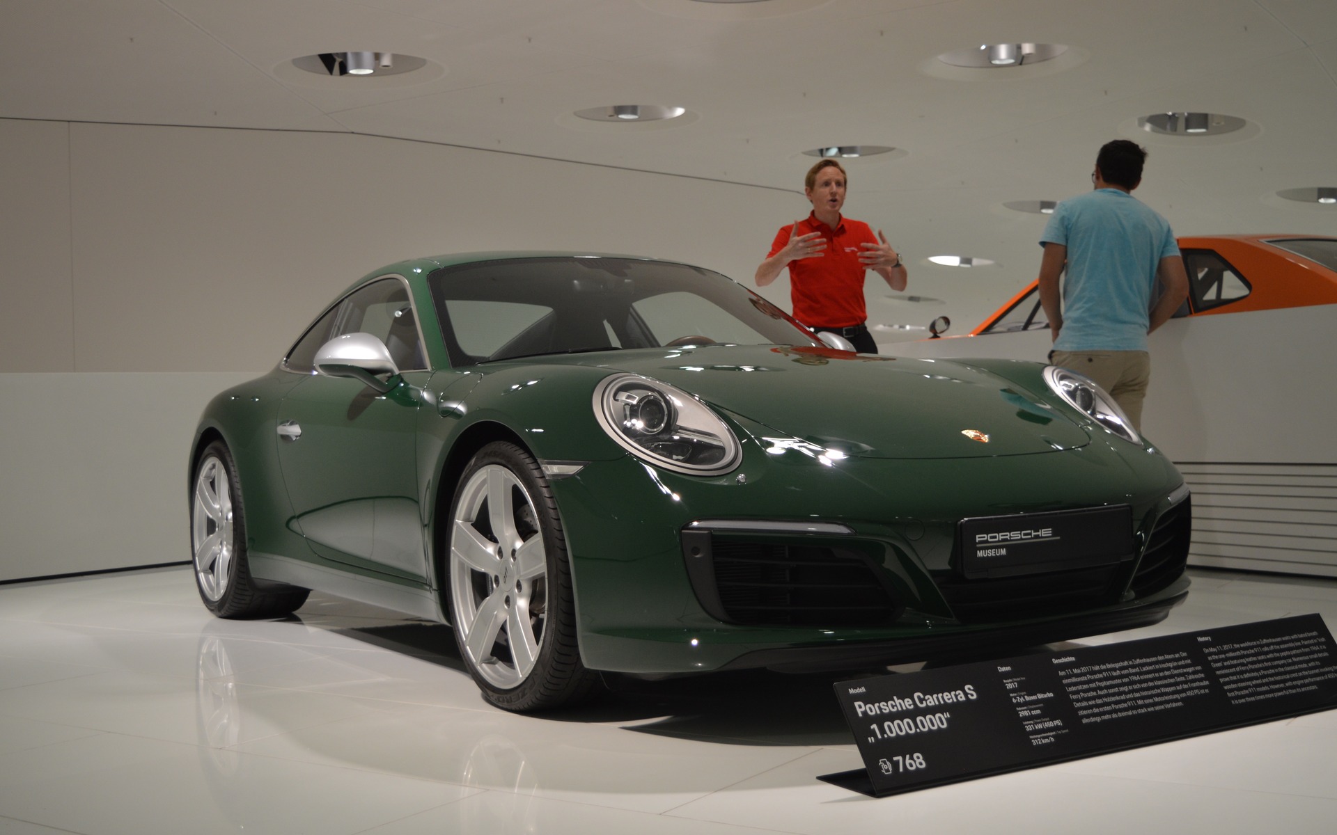 <p>The one millionth Porsche 911</p>
