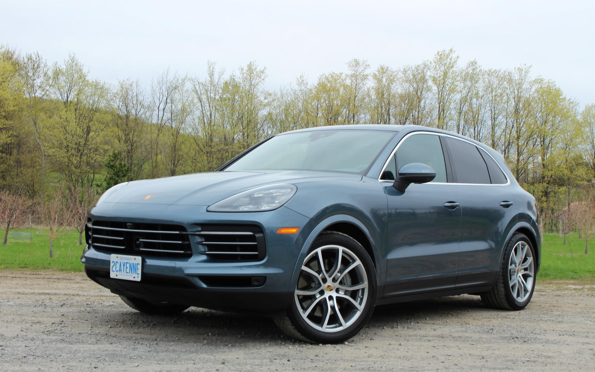 2019 Porsche Cayenne Biscay Blue Metallic